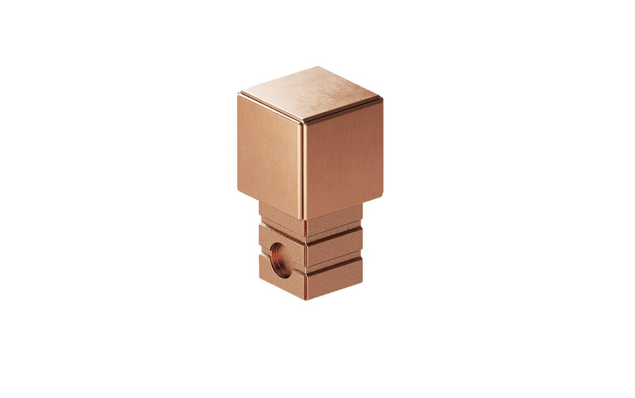 Conector  coltar inox cupru periat