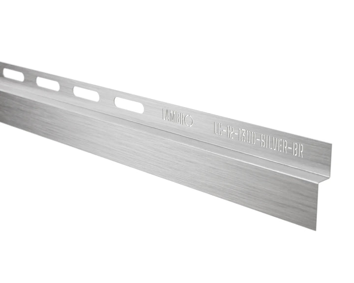 Profil drept inox dus walk-in argintiu periat