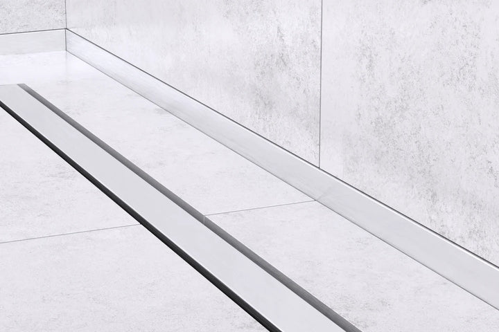 profil frontal inox dus walk-in auriu periat