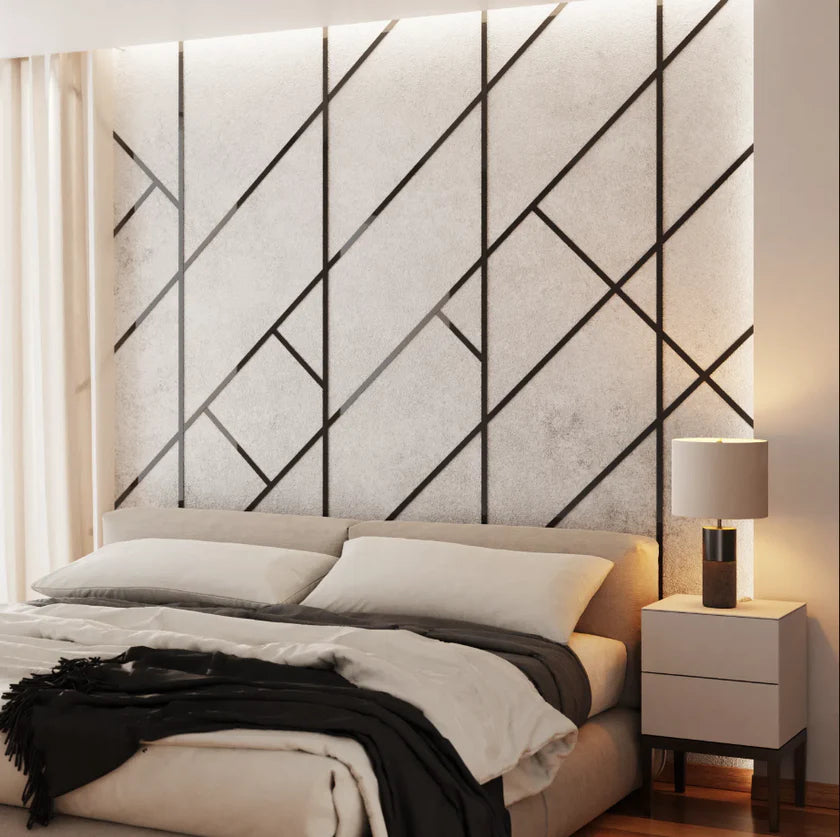 banda decorativa autoadeziva neagra