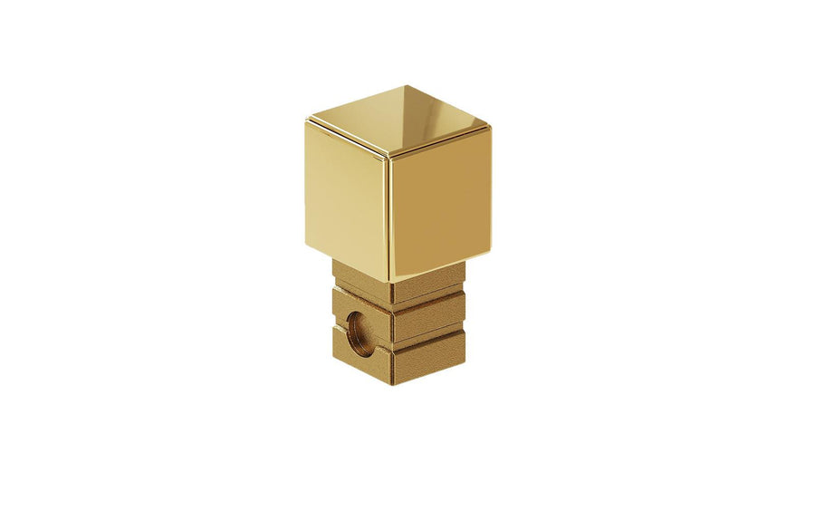 conector inox auriu lucios