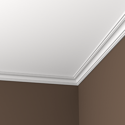 cornisa decorativa polimer 45x45 mm