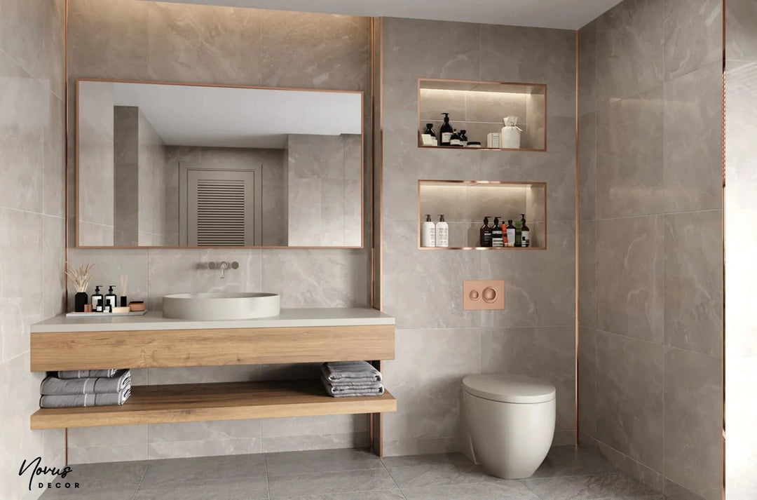 profil terminatie inox cupru