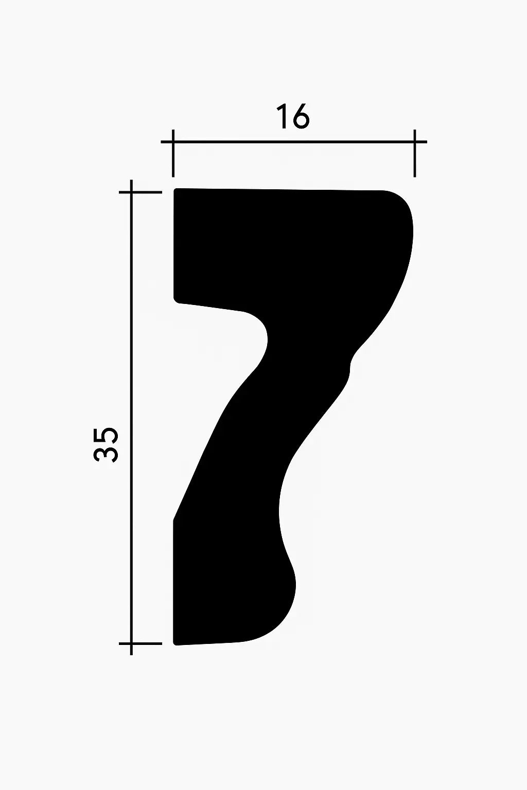 brau duropolimer 35x16 mm