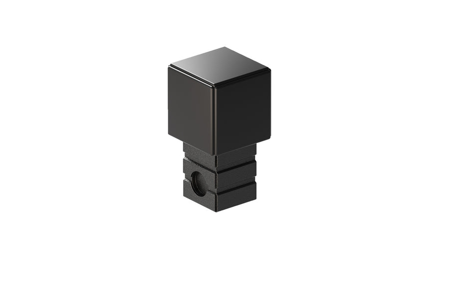 Conector inox negru mat