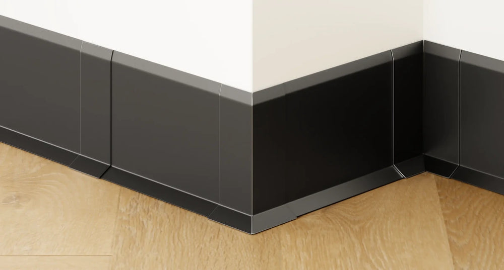 accesorii plinta inox negru mat RAL 9005
