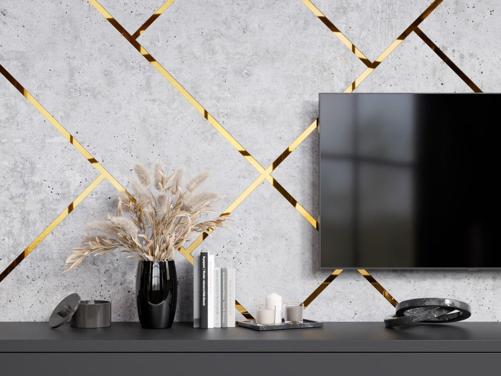 benzi aurii decorative din inox