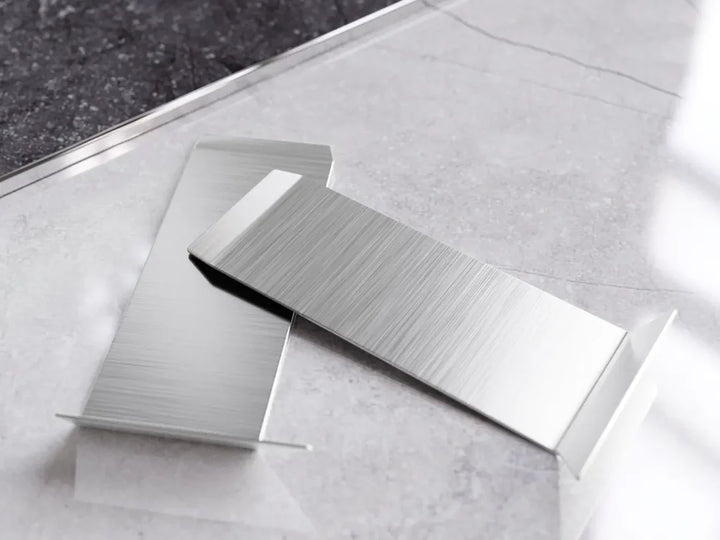 accesorii plinta inox-colt exterior argintiu periat
