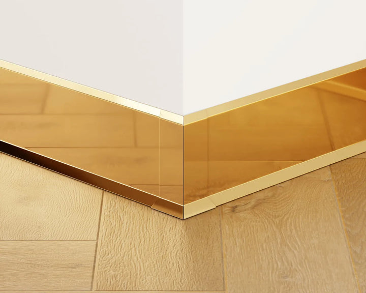 colt exterior plinta inox auriu lucios