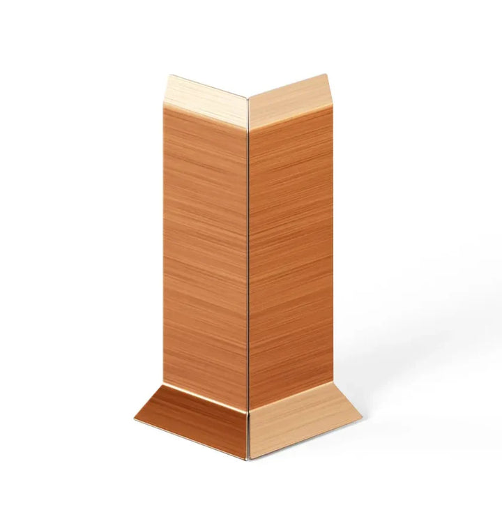 colt exterior cupru periat pentur plinta inox F slim