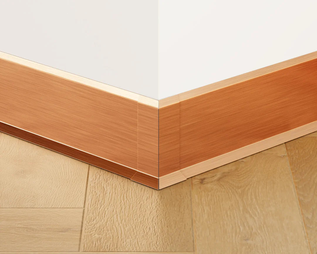 colt exterior plinta inox finisaj cupru periat