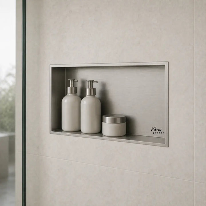 nisa baie prefabricata din inox periat 