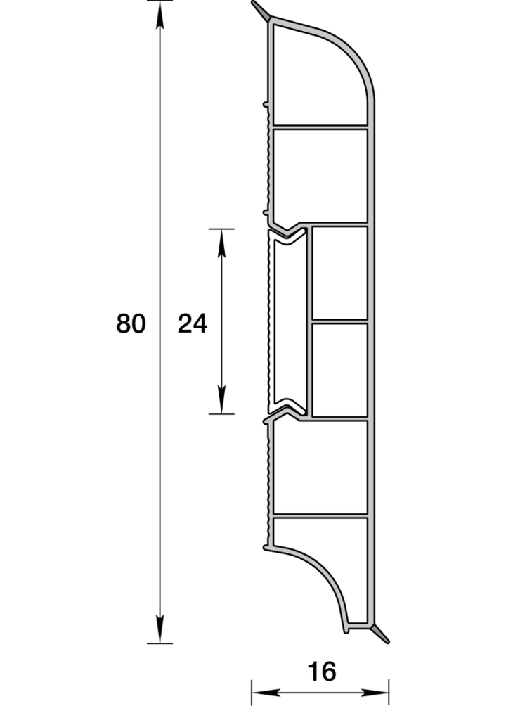 plinta Ideal Dura -PR8001