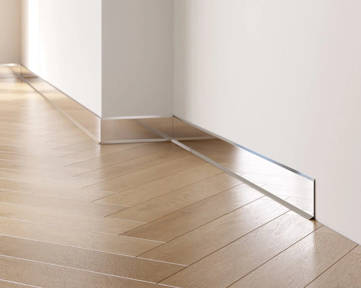plinta inox finisaj mirror