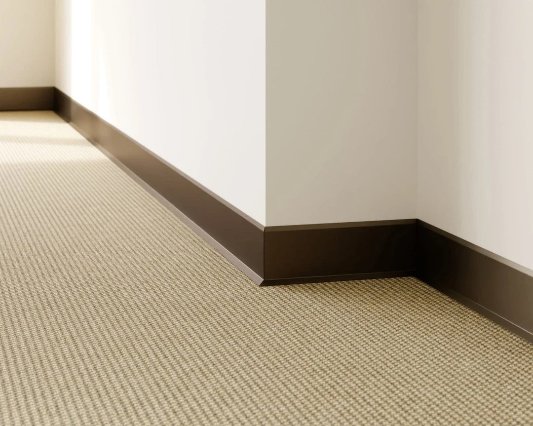 plinta inox negru mat RAL 9005
