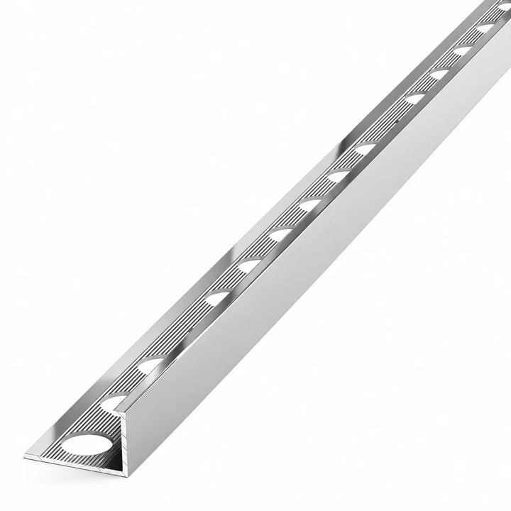 coltar aluminiu terminatie gresie argintiu lucios