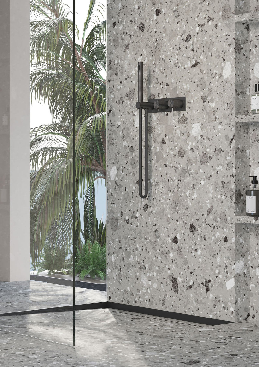 profil panou sticla dus