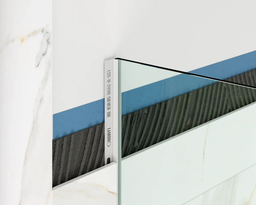 profil sticla dus argintiu periat