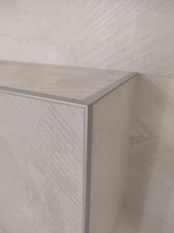 profil terminatie faianta aluminiu 10 mm