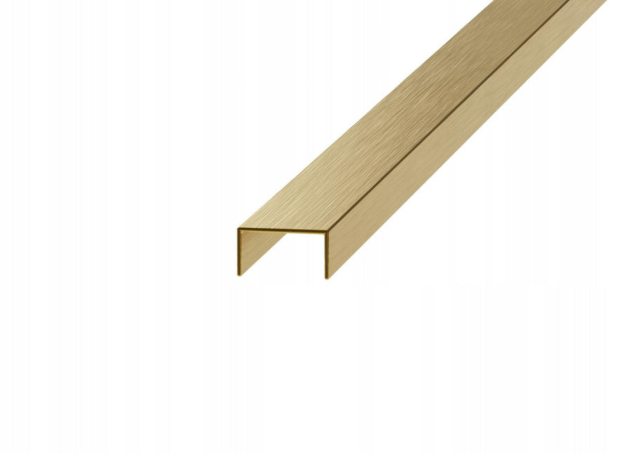 Profil inox listello auriu periat